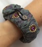 Fabric bracelet, cuff, bangle  - Image 2
