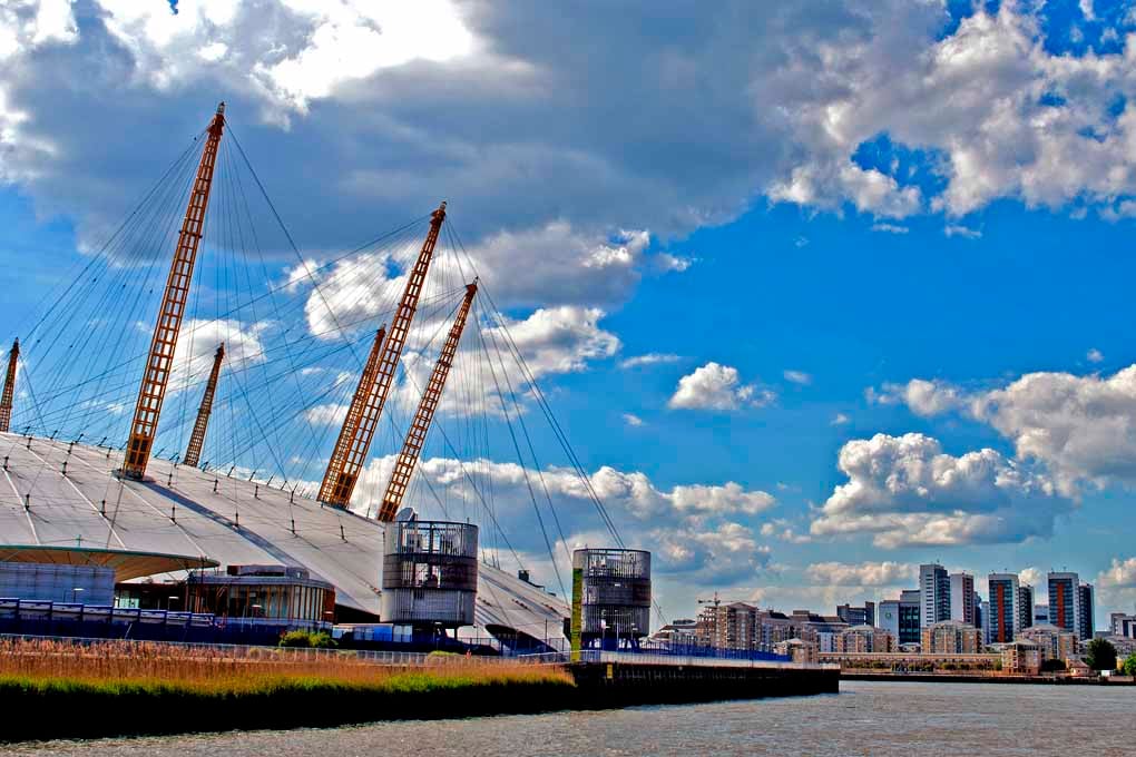 O2 Arena River Thames London UK Photograph Print