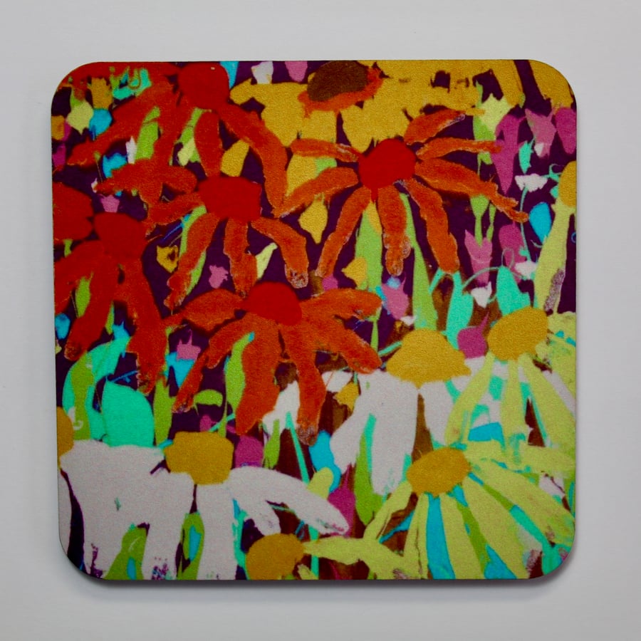 DAISY GARDEN COASTER