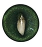 Deep Green Jasper Crystal Pocket Puk - 144MHz Frequency