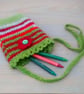 Girl's Crocheted Crossbody Bag