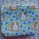 Blueberries Guinea Pig Flowers Make Up Bag or Large Pencil Case.