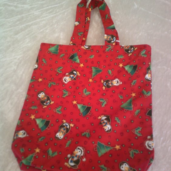 Penguins and Trees Gift Bag