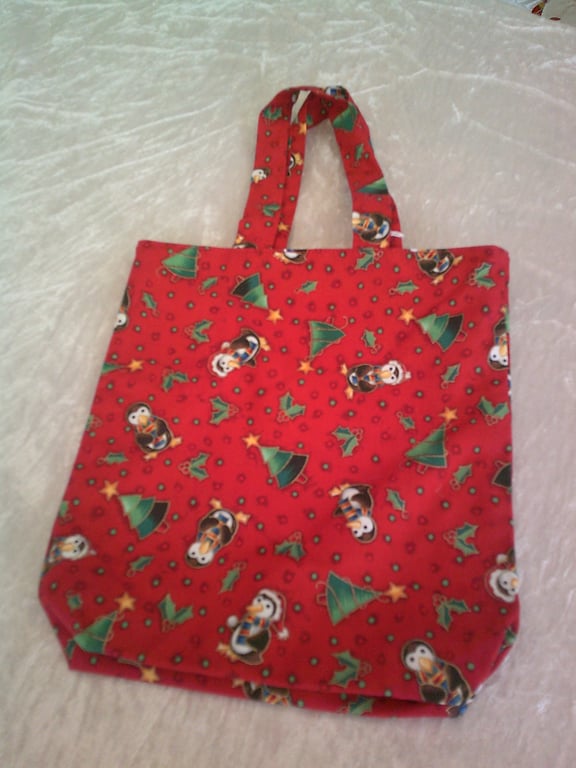 Penguins and Trees Gift Bag