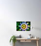 Passion Flower Summer Flowering Plant Photograph Print - Image 2