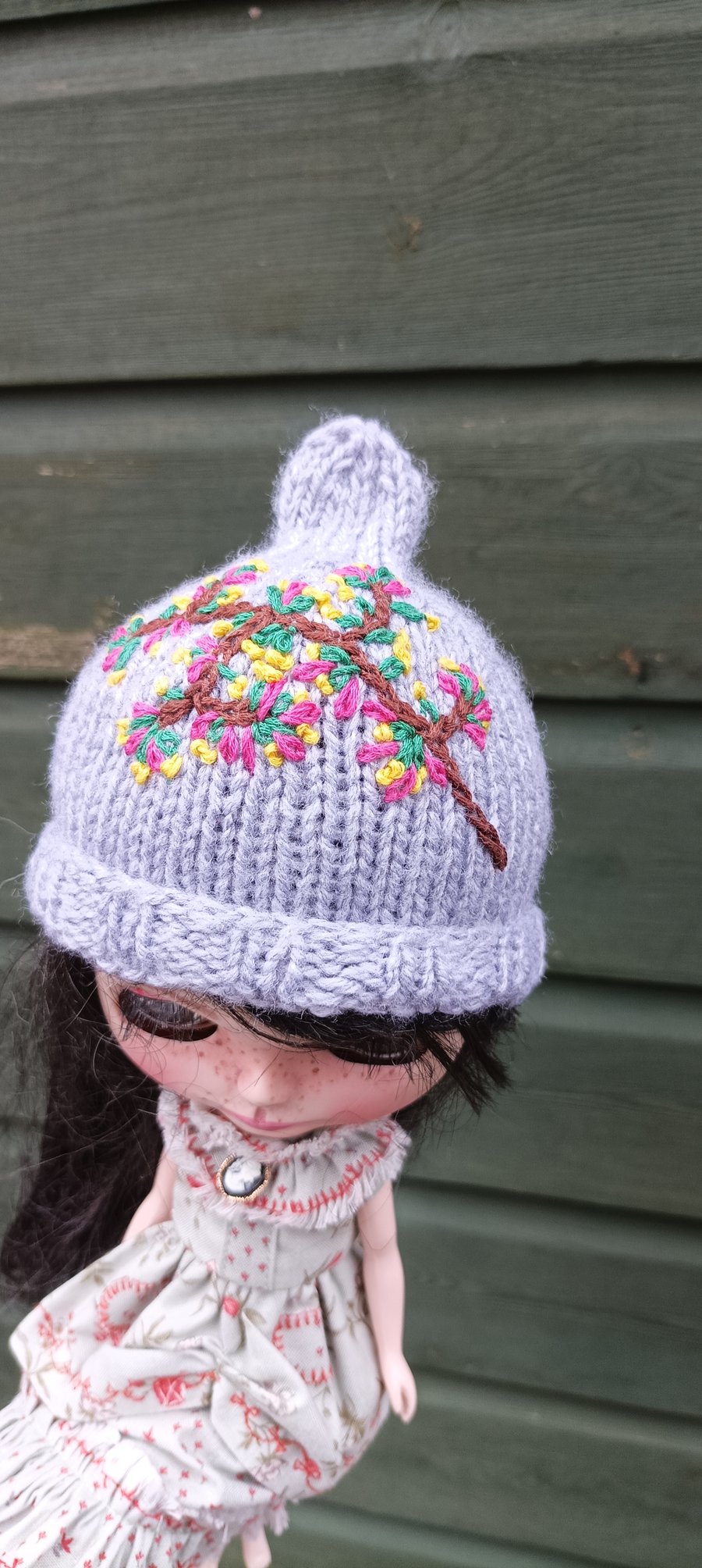 Dolls Hat, Embroidered Collectable Dolls Hat