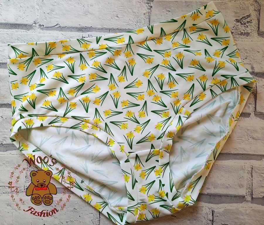Adult Daffodil Pants, Ladies Pants, Womens scrundies, 