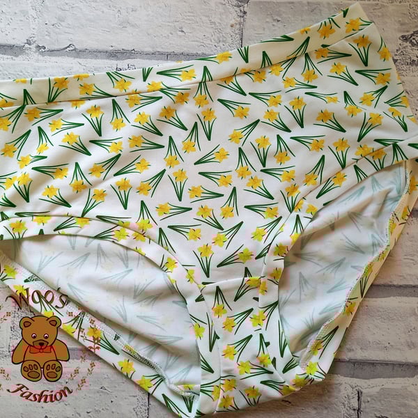 Adult Daffodil Pants, Ladies Pants, Womens scrundies, 