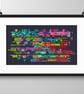 180 - Cross stitch pattern, a truly modern piece computer pixels error screen - Image 3