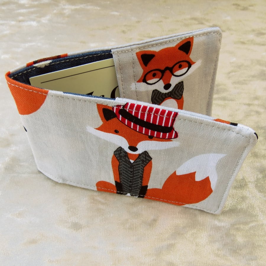 Oyster Card Sleeve. Ticket cover.  Bus Pass.