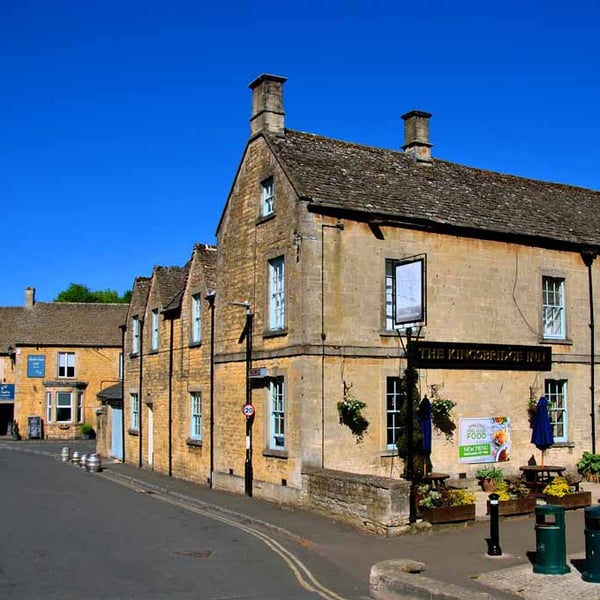 Kingsbridge Inn Bourton On The Water Cotswolds Photograph Print