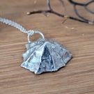 Silver Limpet Shell Necklace