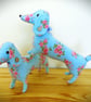 Handmade Cath Kidston Fabric Sausage Dog Dachshund