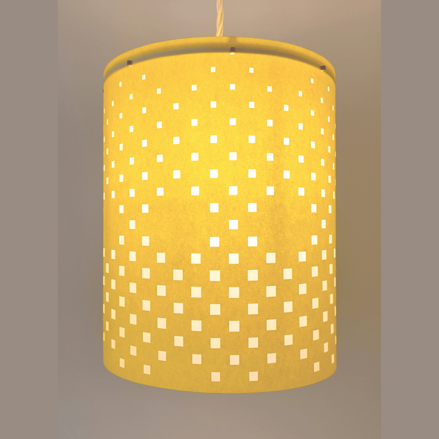 Diamond Shade – Contemporary Geometric Paper Lampshade
