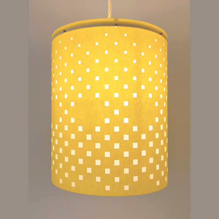 Diamond Shade – Contemporary Geometric Paper Lampshade