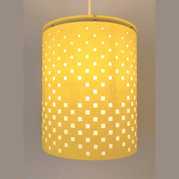 Diamond Shade – Contemporary Geometric Paper Lampshade