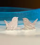 Jenny Wren Earrings in Sterling Silver Stud earrings W&F
