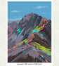 Snowdon Art Print – A2 Unframed
