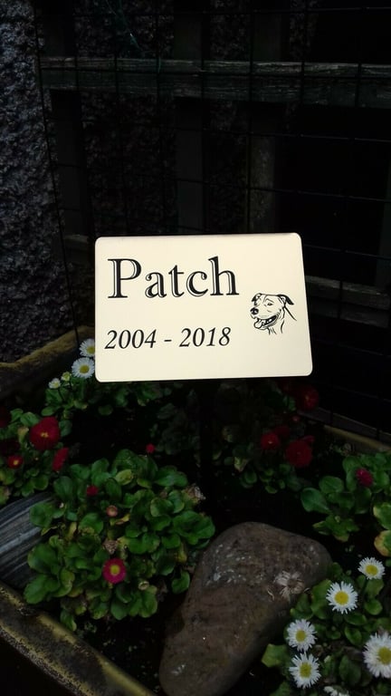 Pet Grave Marker Pet Memorial Plaque Pet loss Gift