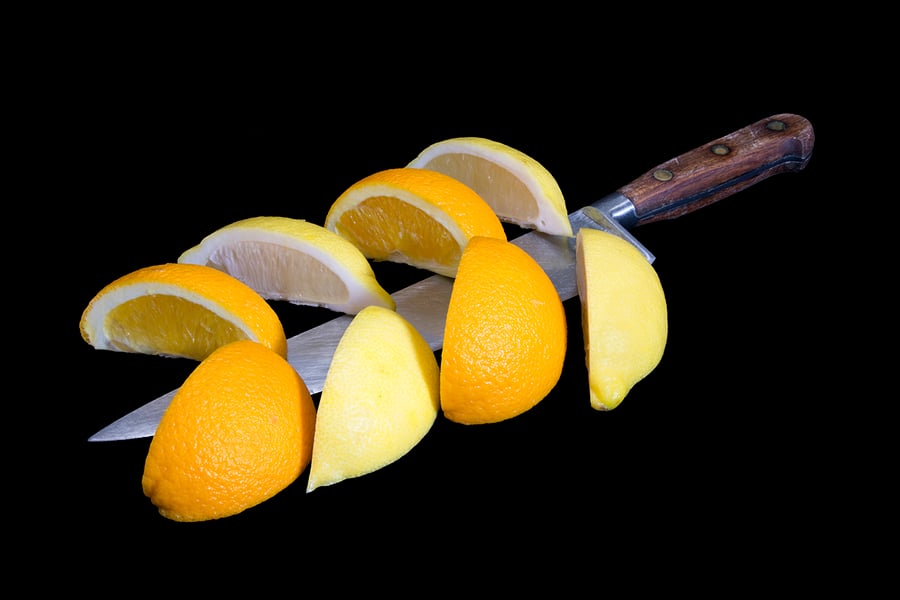 Oranges and lemons 2 print