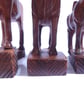 Set of 3 Hand Carved Wooden Goat Sculptures - Handmade Wooden Animal Home Decor - Image 7