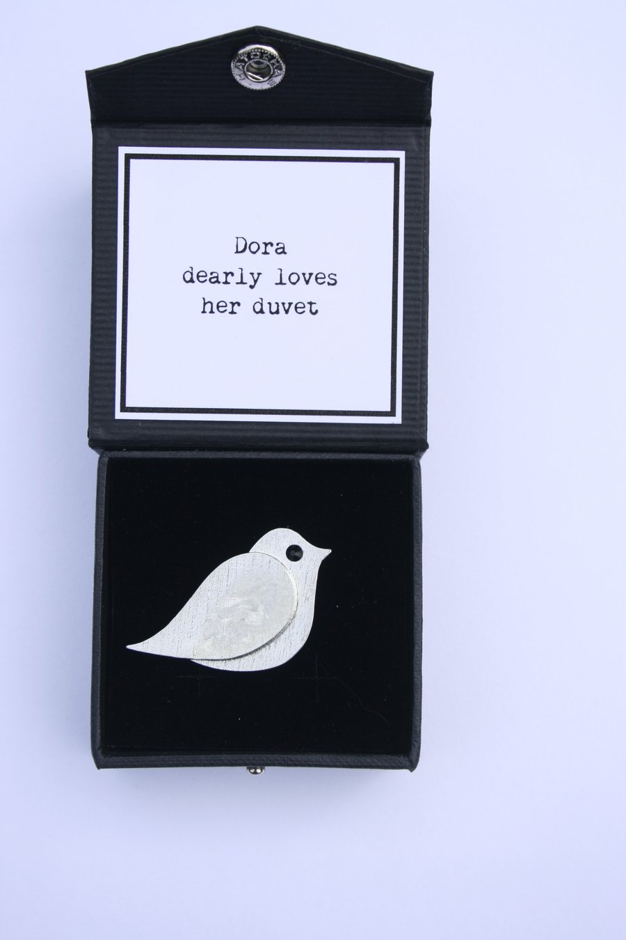 Dora dearly loves her duvet