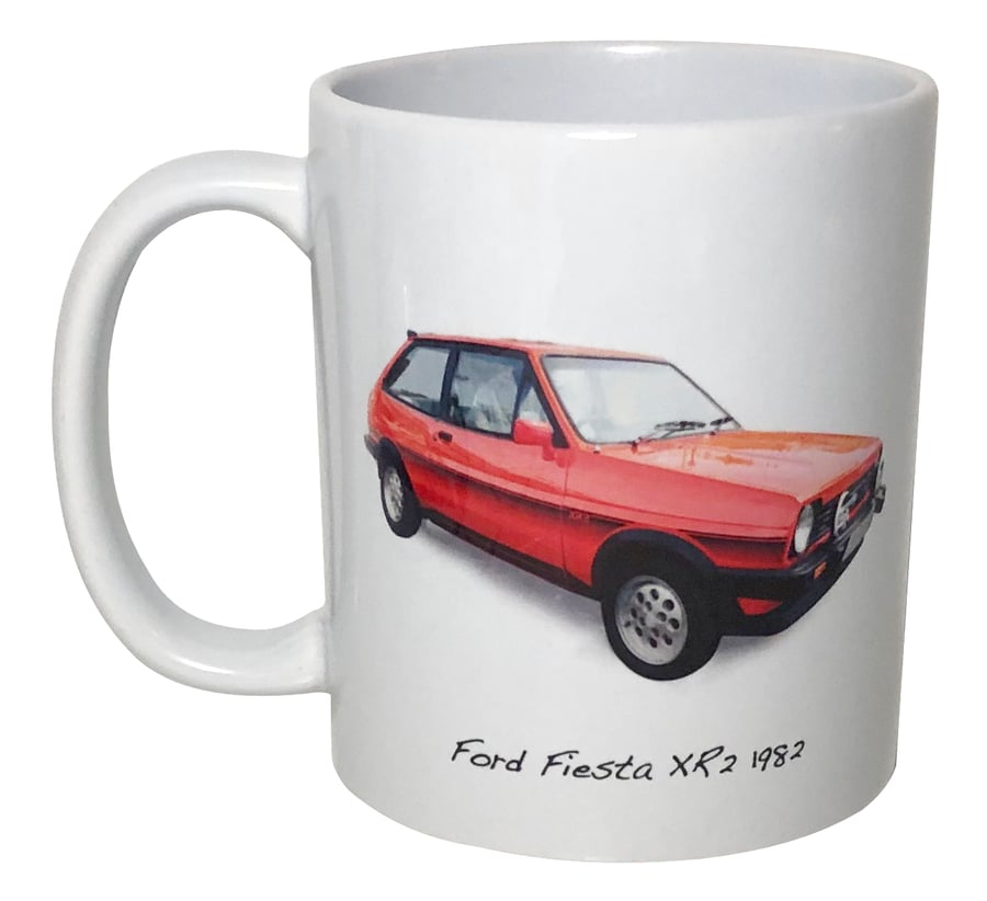 Ford Fiesta XR2 1982 - 11oz Ceramic Mug 