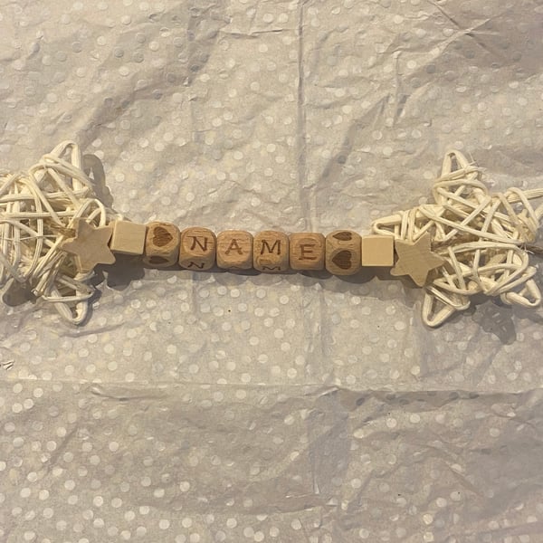 Small animal toy with star ends 