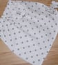 Handmade White Skirt & Hair Scrunchie. Fit Age 3,4,5 years. Summer co-ord set - Image 3