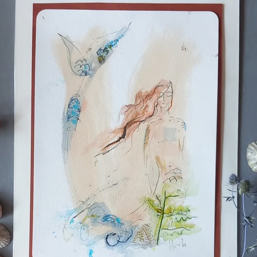 Mermaid illustration