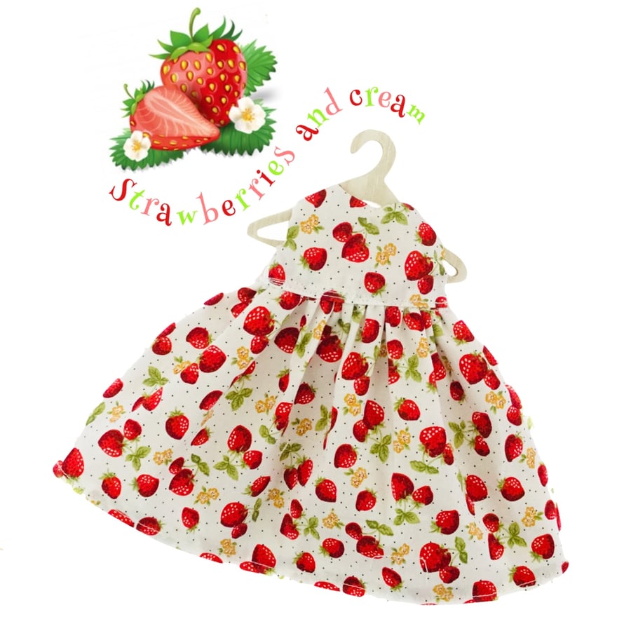 Strawberry Print Dress