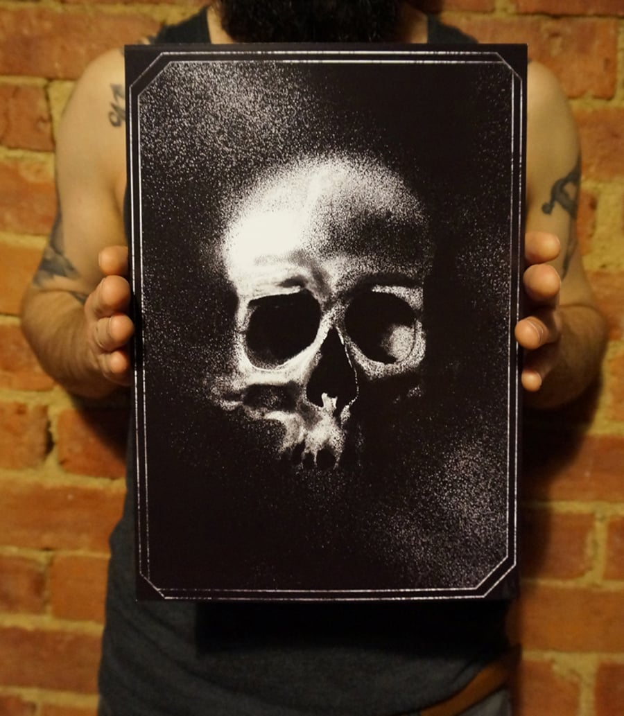 A4 Death Tarot Print