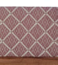 Notice board - Pink with cream braid - Image 1