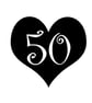 50 in a Heart COMBI Book Folding Pattern - EMAILED PDF PATTERN - Image 3