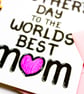 Happy Mother's Day To The Worlds Best Mum Mother's Day Card - Image 9
