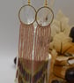 Autumn Festival Beaded Tassel Earrings - Image 4