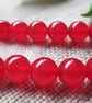Quartzite Necklace, Red, Semi-precious beads, SALE - Image 4