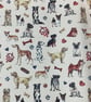 Interchangeable knitting needle case with dogs, fully zip around knit pro case,  - Image 7
