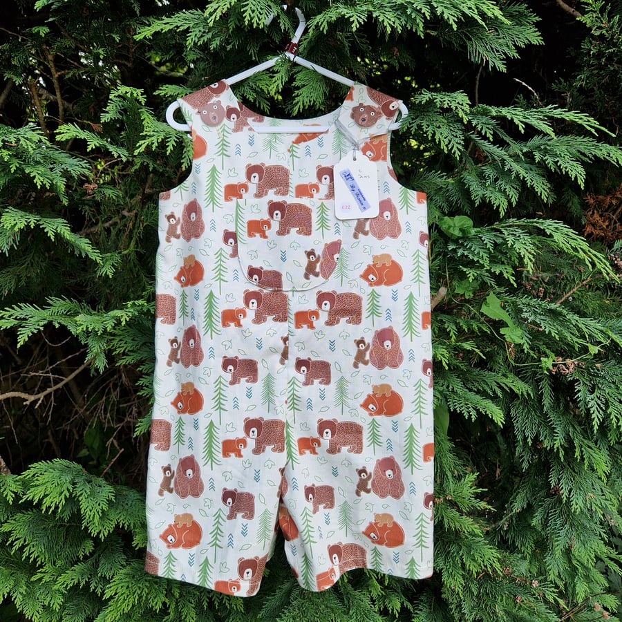 Age: 2yrs Bear Family Rompers