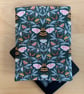Bee Print Fabric Quilted Kindle Sleeve For 6" Paperwhite - Image 2