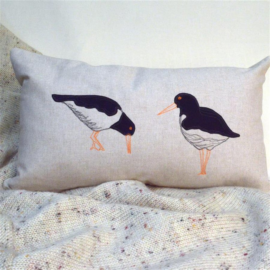 Cushion Oyster Catcher Nature Wildlife Coastal Mothers Day