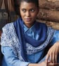 Brioche Shawl Knitting Pattern , UK designer - Image 1