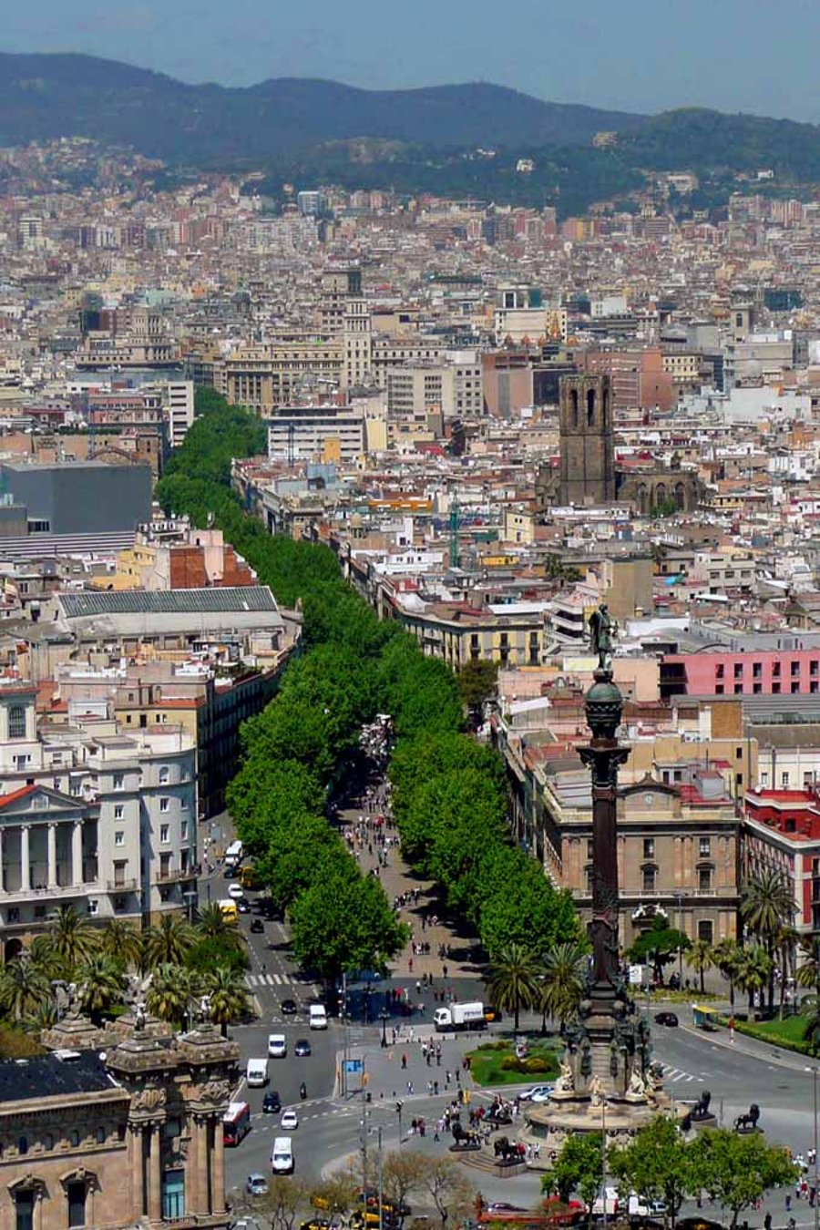 Barcelona Las Ramblas Catalonia Spain Photograph Print