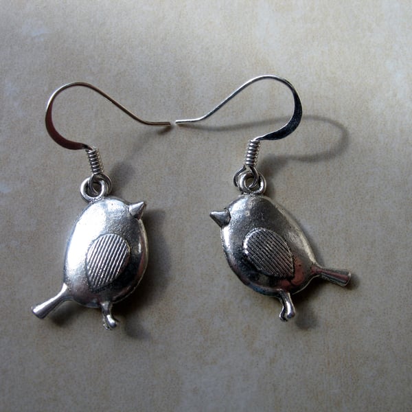 Tibetan Style Robin Earrings