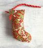 SOLD - Scrapbox Stockings - Mini Stocking Tree Decorations Christmas Decorations - Image 4