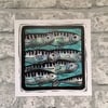 Art print illustration Cornish wall art Mackerel fish Cornwall   