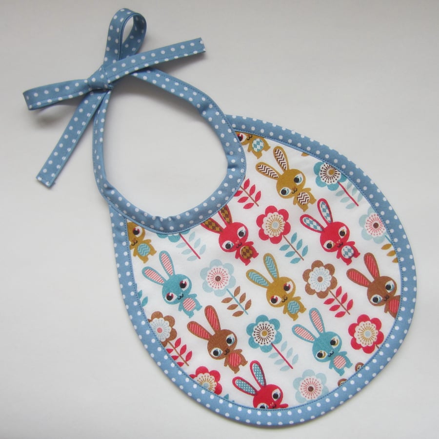 First Size Bunny Rabbit Babies Bib