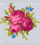 207A - Victorian Flowers The Pink Rose cross stitch pattern (PDF counted chart) - Image 4