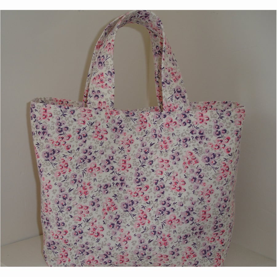 Handbag Laura Ashley Tallulah Foxglove Pink Purple