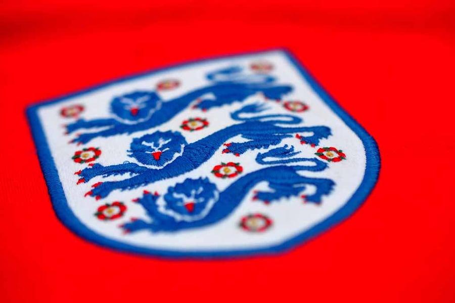 England Three Lions Photograph Print